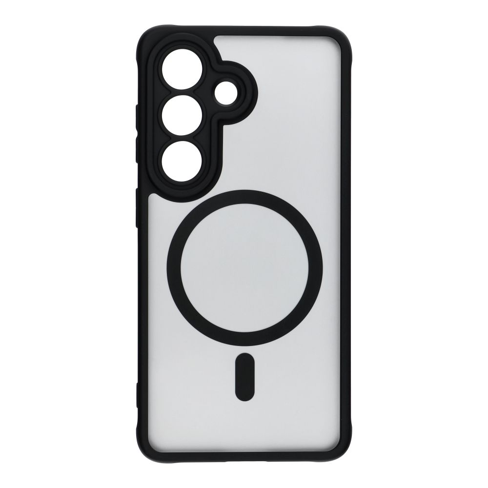 Samsung Galaxy S26 Full matte mag magsafe hátlap tok (Fekete)