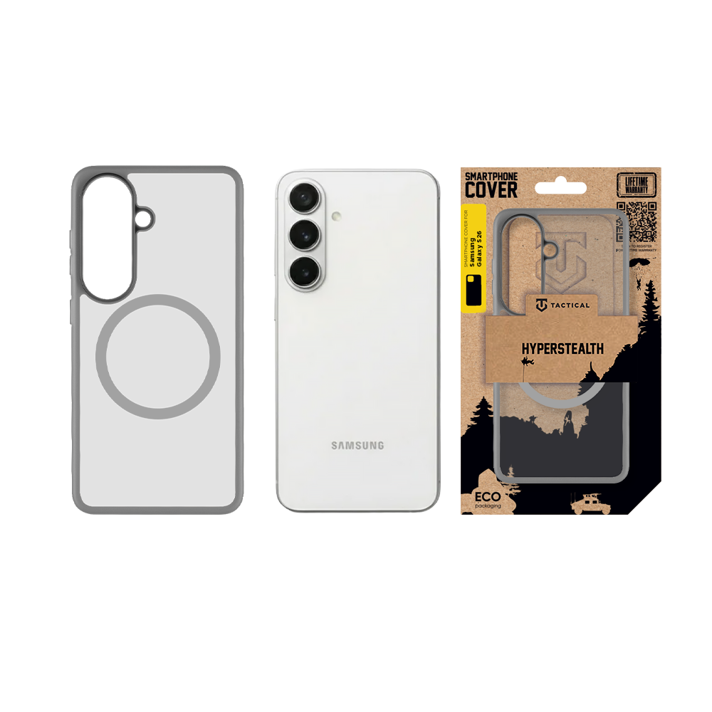 Samsung Galaxy S26 Tactical MagForce Hyperstealth 2.0 hátlap tok (Világosszürke)