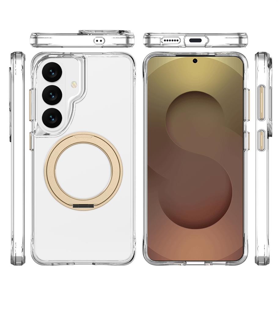 Samsung Galaxy S26 TOKO Pure MagSafe 360 ring hátlap tok (Arany)