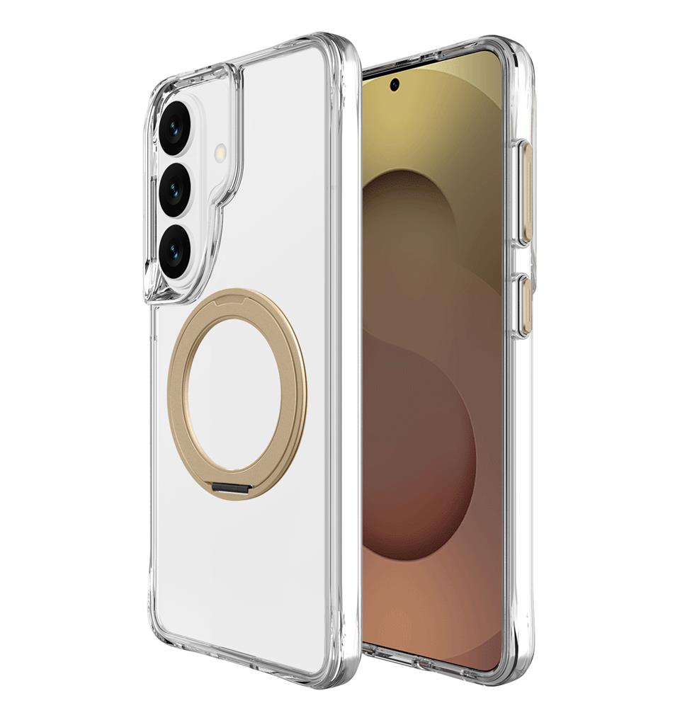 Samsung Galaxy S26 TOKO Pure MagSafe 360 ring hátlap tok (Arany)