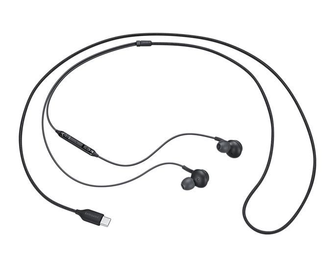 Samsung USB-C vezetékes fülhallgató (Fekete) - EO-IC100