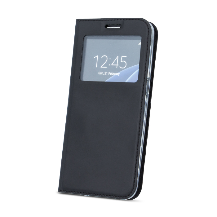 Smart look case Huawei P9 Lite, Fekete