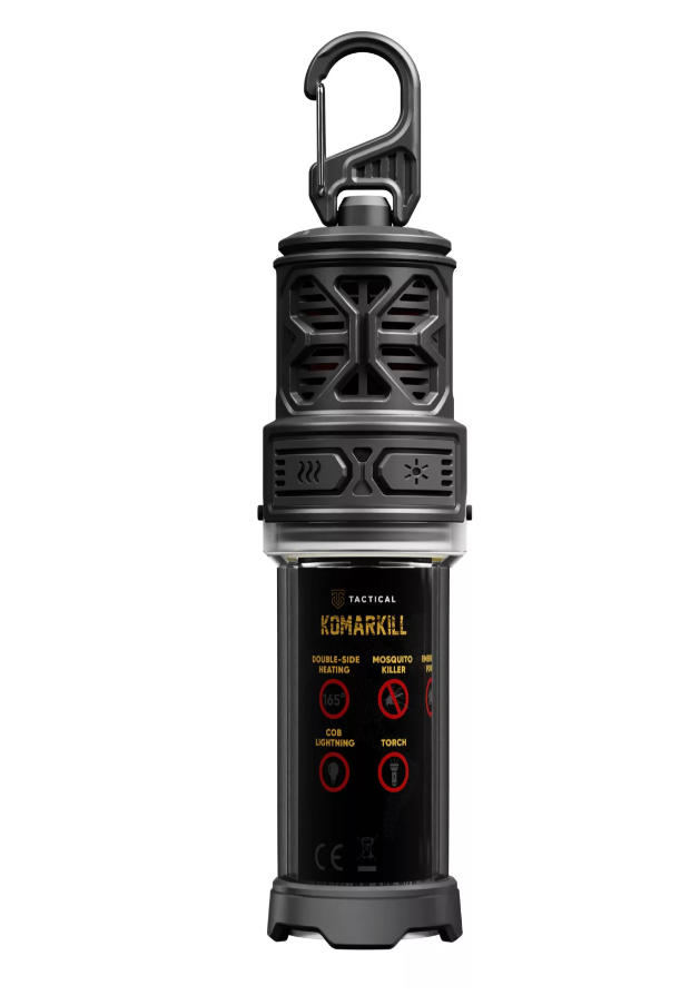 Tactical KomarKill szúnyogriasztó és LED lámpa powerbank funkcióval