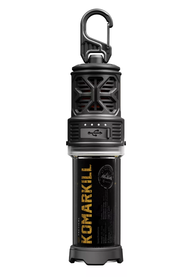 Tactical KomarKill szúnyogriasztó és LED lámpa powerbank funkcióval