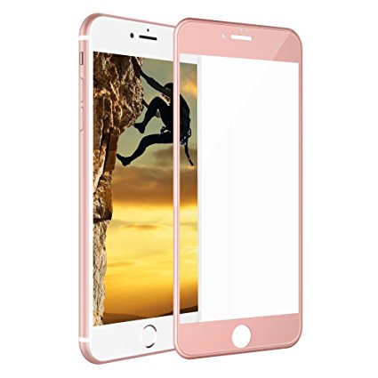 Tempered Glass 3D curved Apple iPhone 6 / 6S Rose Gold