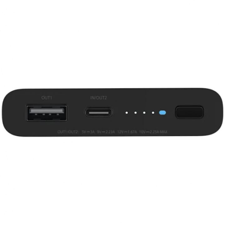 Xiaomi 10W vezeték nélküli Power Bank (Fekete) – BHR5460GL
