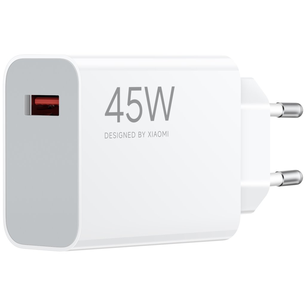 Xiaomi MDY-17-EF hálózati gyorstöltő 45W (Fehér) front