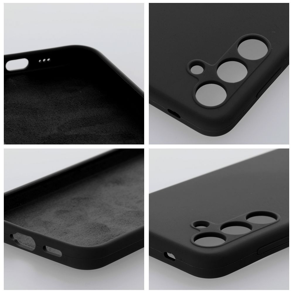Xiaomi Redmi 14C Silicone 2mm hátlap tok (Fekete)