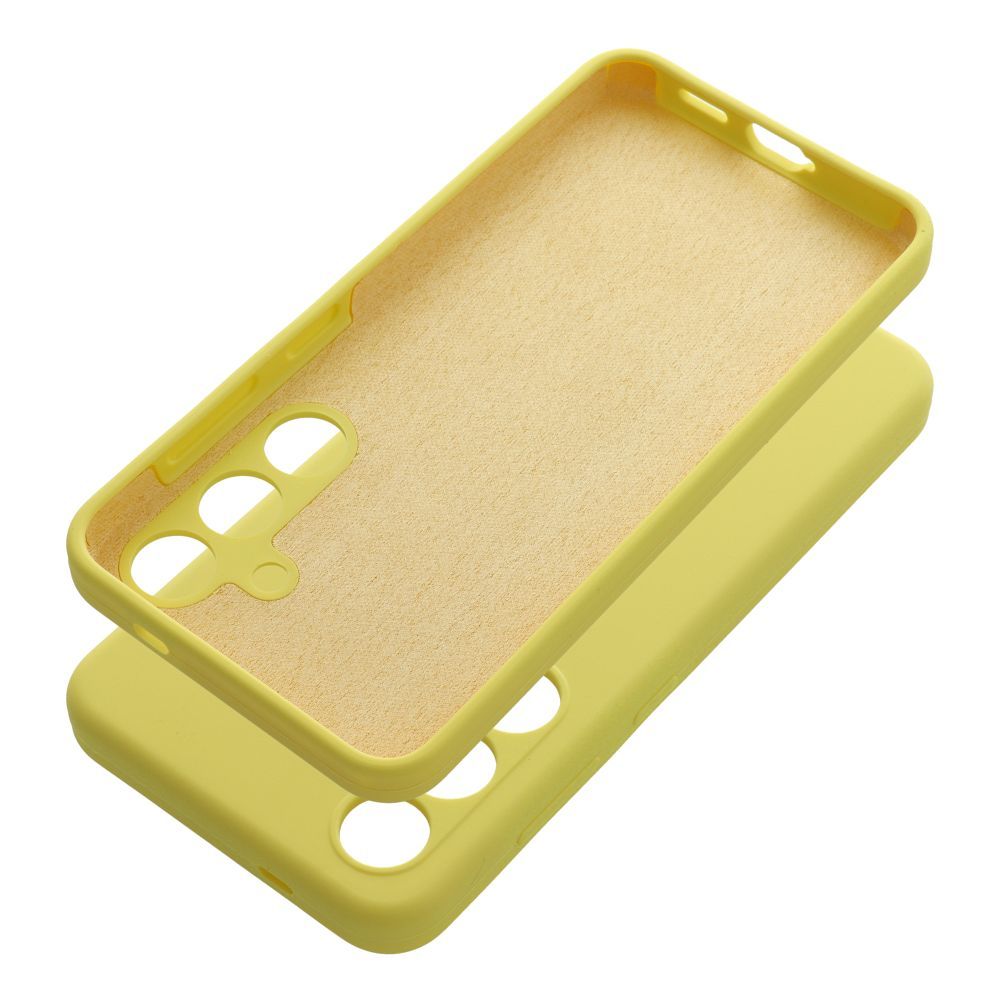 Xiaomi Redmi 14C Silicone 2mm hátlap tok (Sárga)