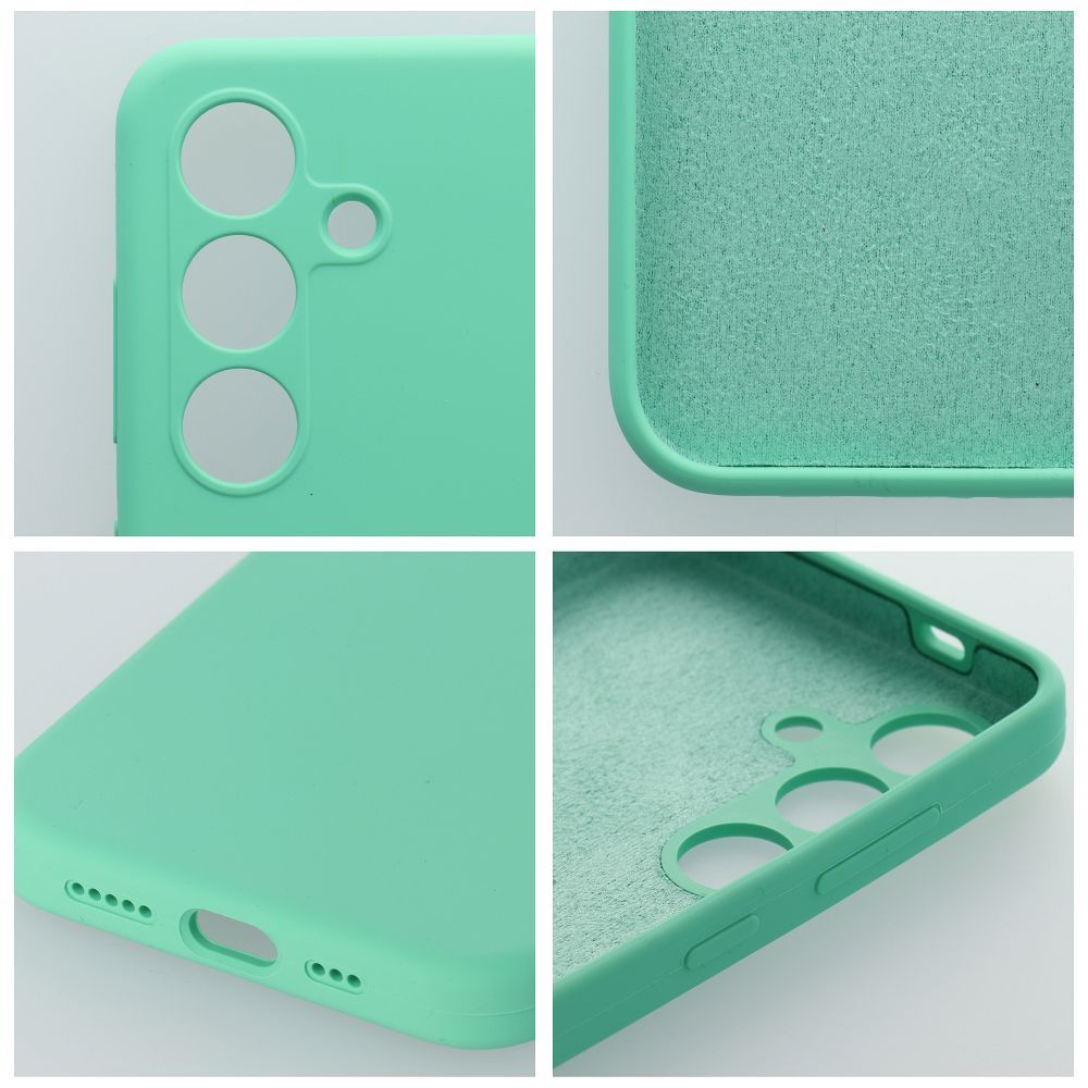Xiaomi Redmi 14C Silicone 2mm hátlap tok (Zöld)