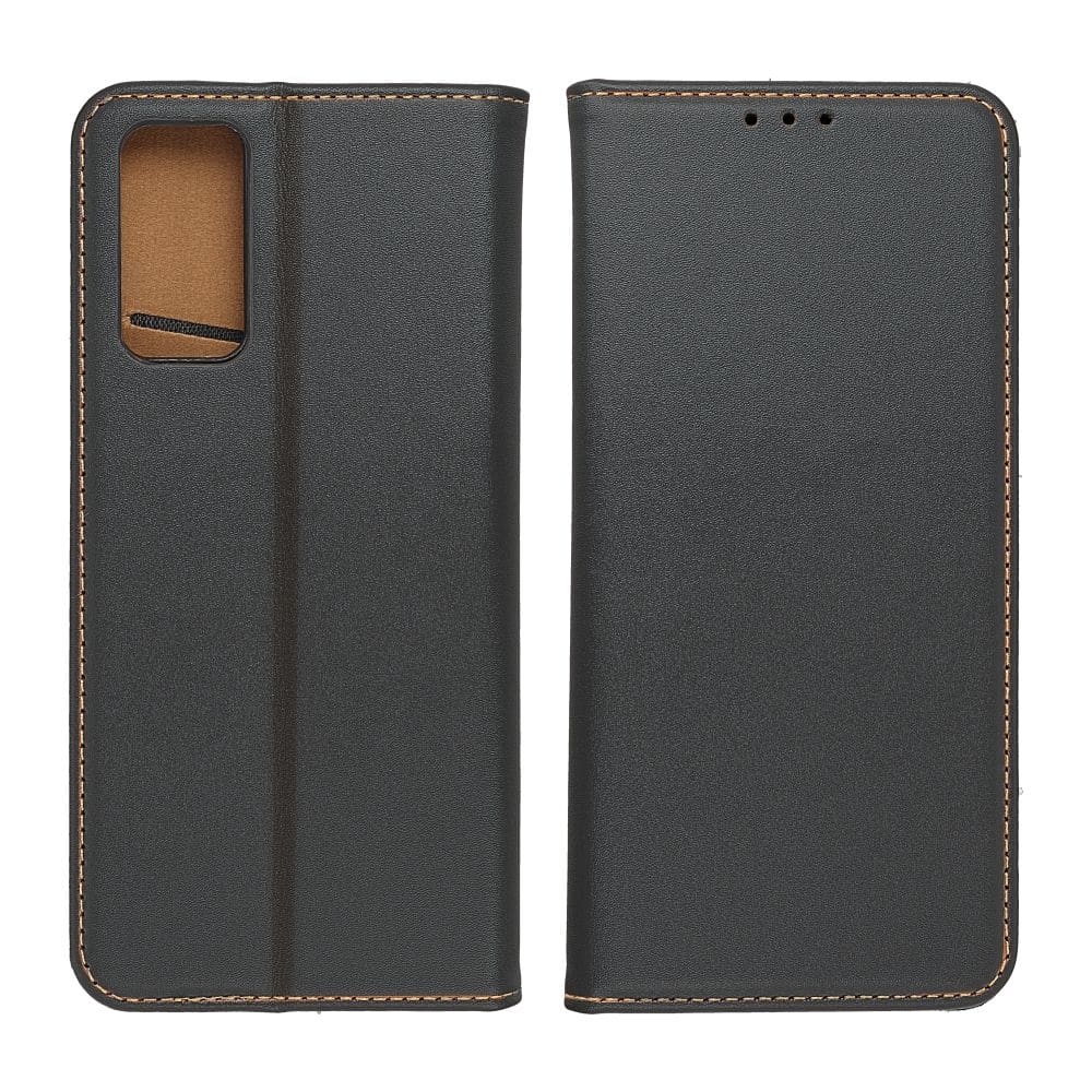 Xiaomi Redmi Note 14 4G Smart Pro bőr notesz tok (Fekete) back