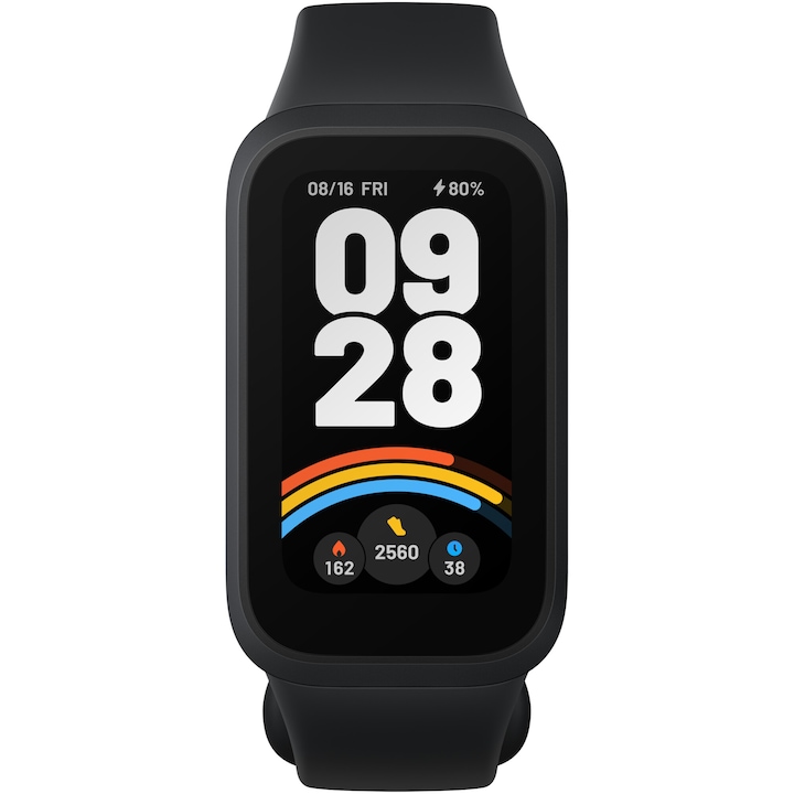 Xiaomi Smart Band 9 Active okoskarkötő (Fekete) – BHR9444GL