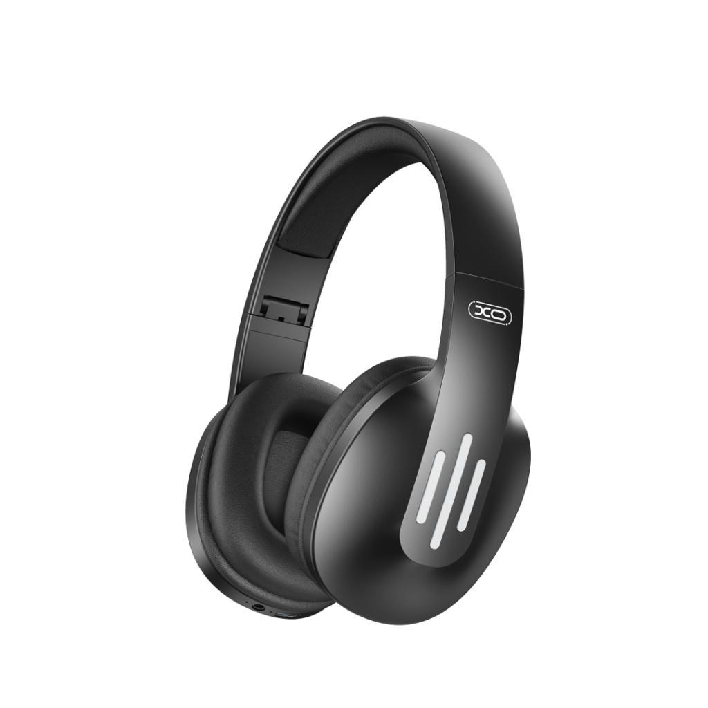 XO BE39 összecsukható Bluetooth headset (Fekete)