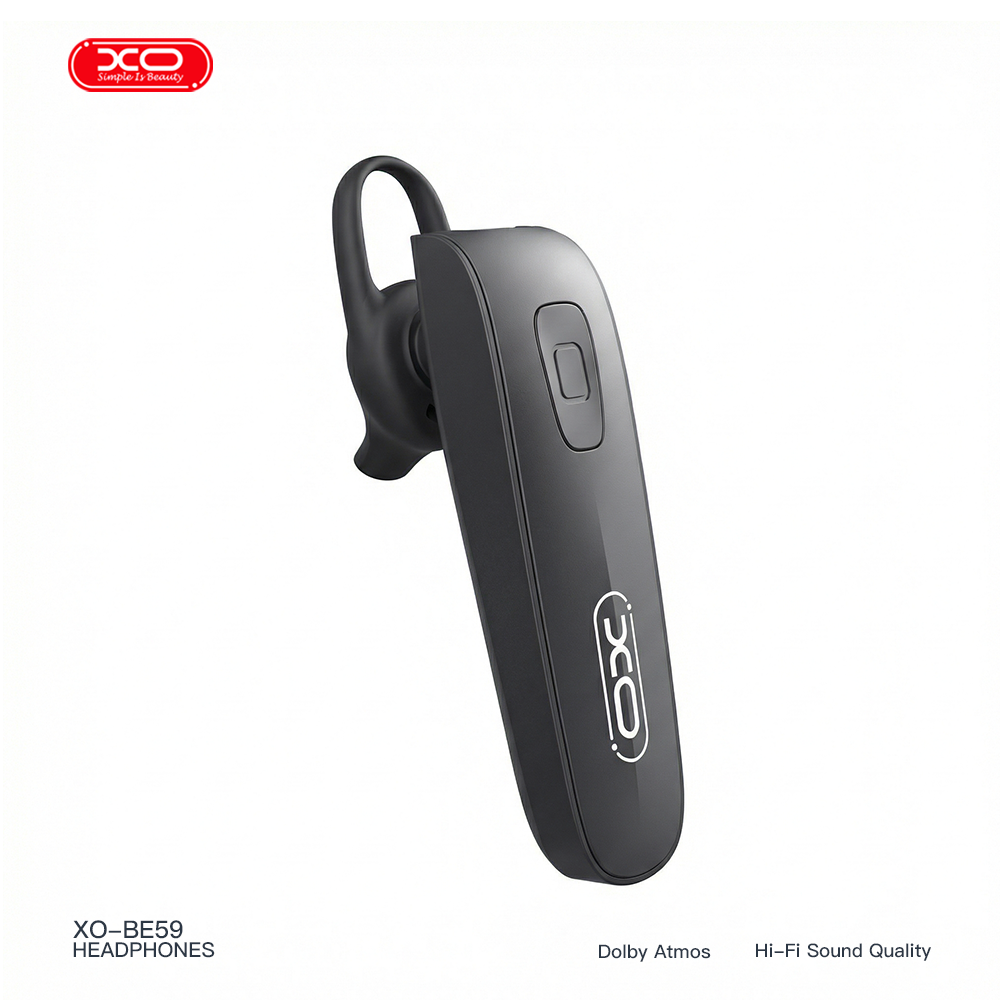 XO BE59 Business mikrofonos Bluetooth headset Micro USB (Fekete)