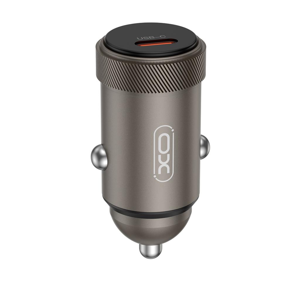 XO CC70 autós töltő PD 30W 1×USB-C (Fekete)