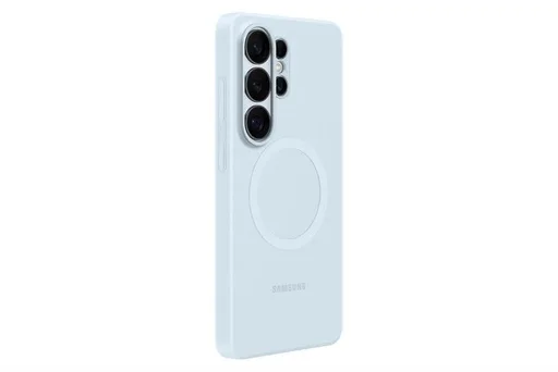 Samsung Silicone Magnet tok Galaxy S26 Ultra (Világoskék)