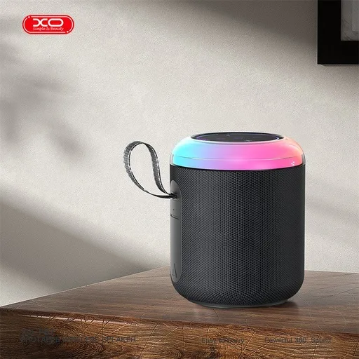 XO F67 LED Dazzle hordozható Bluetooth hangszóró (Fekete)