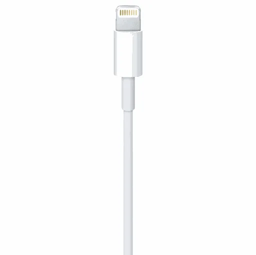 Apple USB-A - Lightning adat- és töltőkábel (Fehér) - 1m (MXLY2)