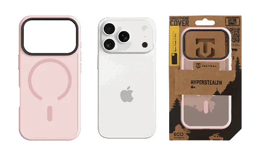 Apple iPhone 17 Pro / Apple iPhone 18 Pro Tactical MagForce Hyperstealth 2.0 hátlap tok (Rózsaszín)