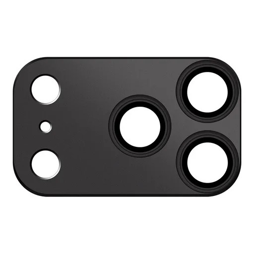 Apple iPhone 18 Pro OBAL:ME Camera Lens Glass kamera sziget védőüveg (Fekete)