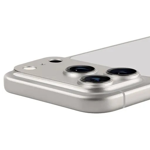 Apple iPhone 18 Pro OBAL:ME Camera Lens Glass kamera sziget védőüveg (Ezüst)