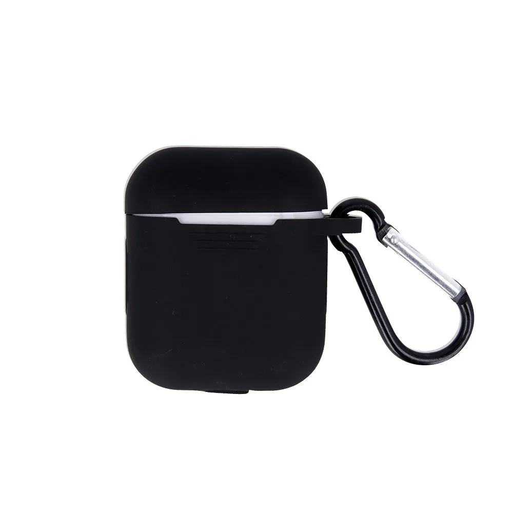 Apple AirPods / AirPods 2 szilikon tok (Fekete)