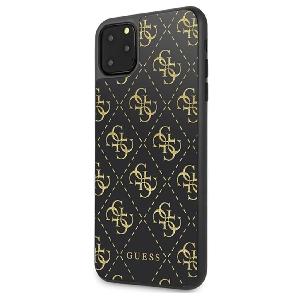 Apple iPhone 11 Pro Guess 4G Double Layer Glitter tok (Fekete) - GUHCN584GGPBK