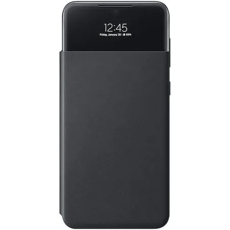 Samsung Galaxy A33 5G S-View notesz tok (Fekete)