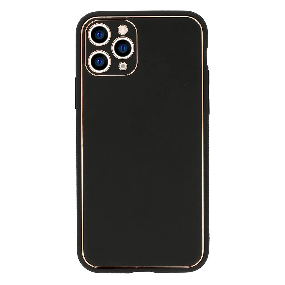 Apple iPhone 14 Plus Tel protect luxury hátlap tok (Fekete)