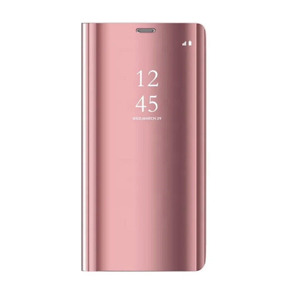 Samsung Galaxy A14 4G / Galaxy A14 5G Clear view notesz tok (Rózsaszín)