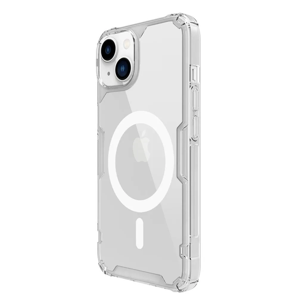Apple iPhone 14 Nillkin Nature Pro MagSafe hátlap tok (Fehér)