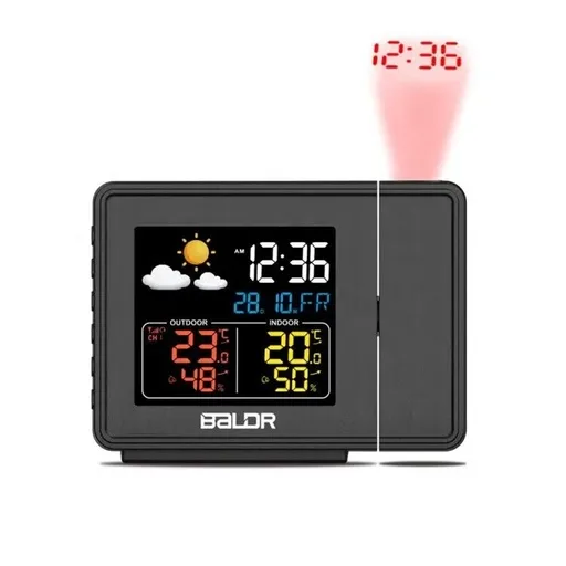 Weather Station B0367 fekete