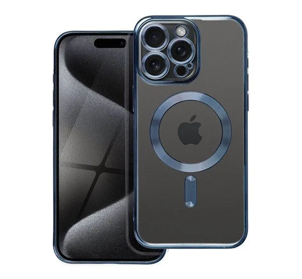 Apple iPhone 11 Color Chrome Magsafe hátlap tok (Kék)