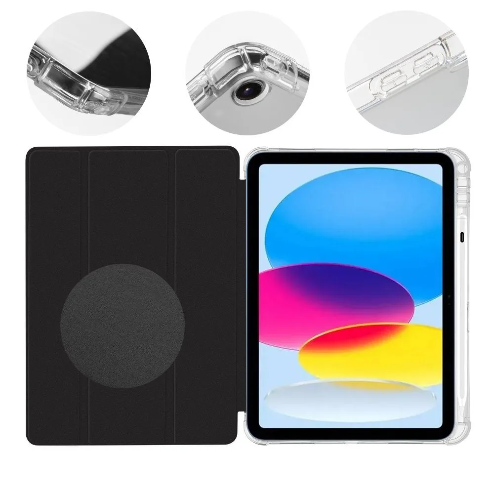 Apple iPad 10.9 OBAL:ME MistyTab tablet tok (Fekete)