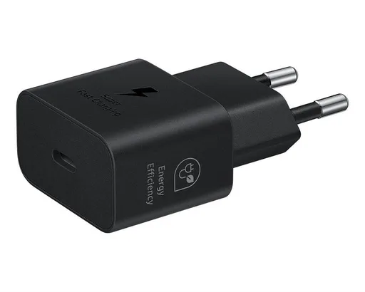 Samsung EP-T2510NBE hálózati gyorstöltő USB-C (Fekete) - 25W