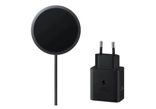 Samsung EP-P2900TBE mágneses vezeték nélküli töltő (Sötétszürke) - 25W, + 45W-os hálózati adapter
