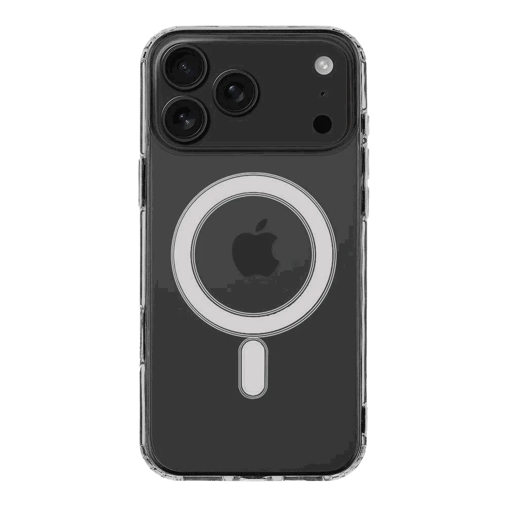 Apple iPhone 17 Pro Max / Apple iPhone 18 Pro Max Tactical MagForce MagSafe hátlap tok (Átlátszó)