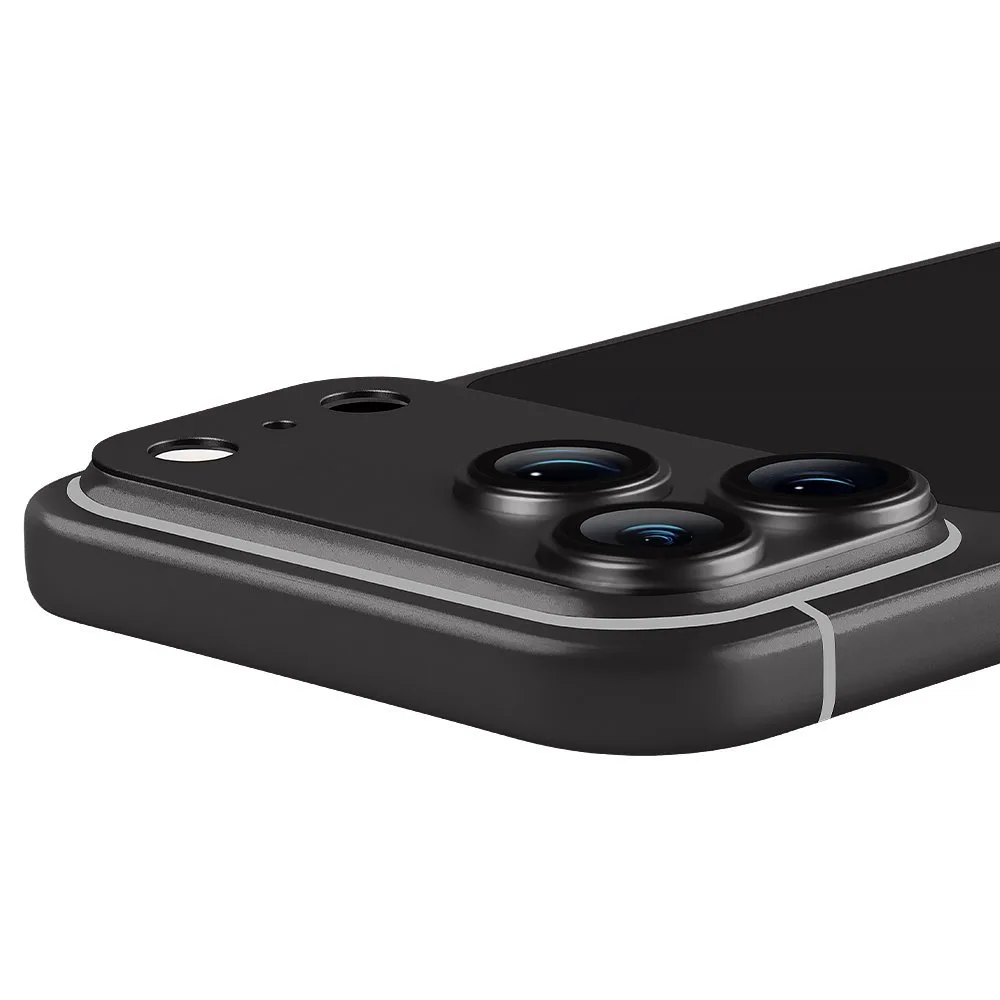 Apple iPhone 18 Pro Max OBAL:ME Camera Lens Glass kamera sziget védőüveg (Fekete)