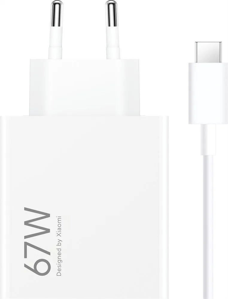 [6932554423599] Xiaomi MDY-12-EH USB-A wall fast charger 67W (White)