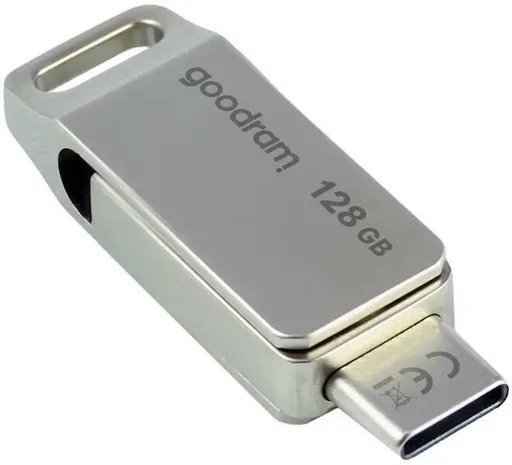 ODA3 1280S0R11 128GB USB 3.2 USB-C pendrive, szürke