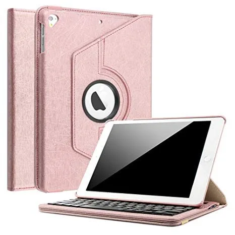 [5999094616967] Apple iPad Air 2017/ 2018 rotatable tablet case (Rosegold)