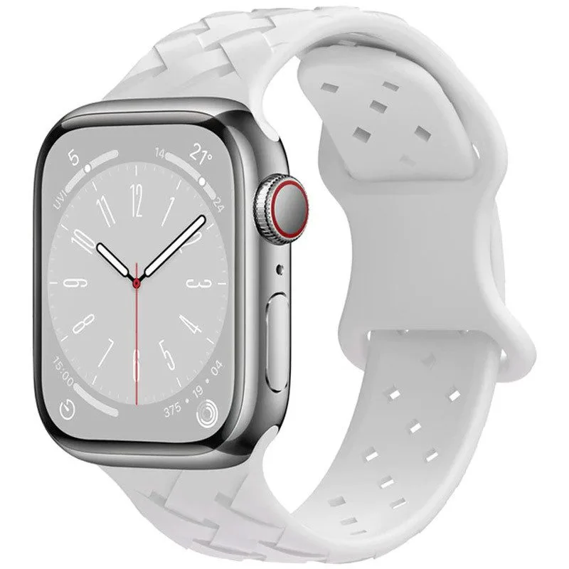 [6931474792891] Apple Watch 42mm / Watch 44mm / Watch 45mm / Watch 49mm HOCO WA16 bamboo strap white
