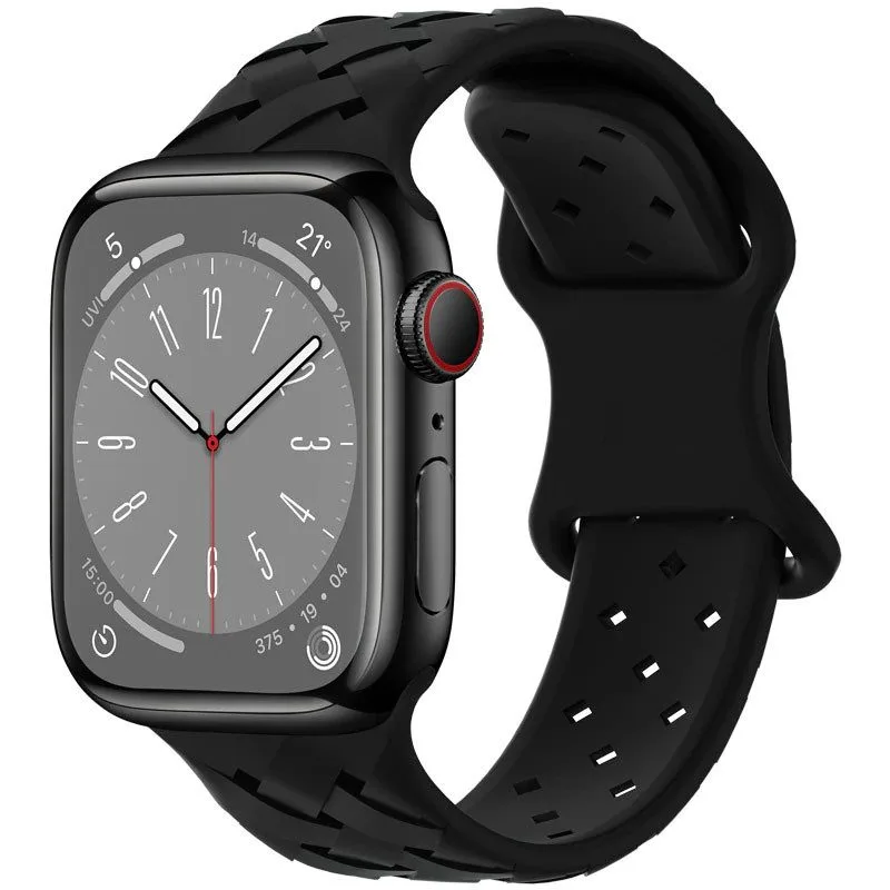 [6931474792877] Apple Watch 42mm / Watch 44mm / Watch 45mm / Watch 49mm HOCO WA16 bamboo strap black