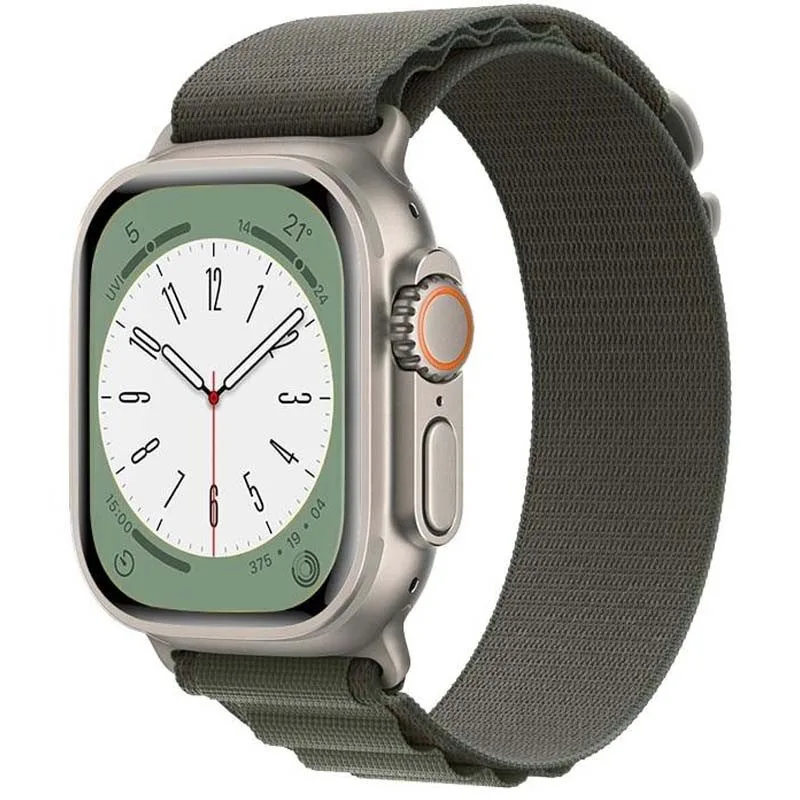 [6931474789693] Apple Watch 42mm / Watch 44mm / Watch 45mm / Watch 49mm HOCO WA13 strap green