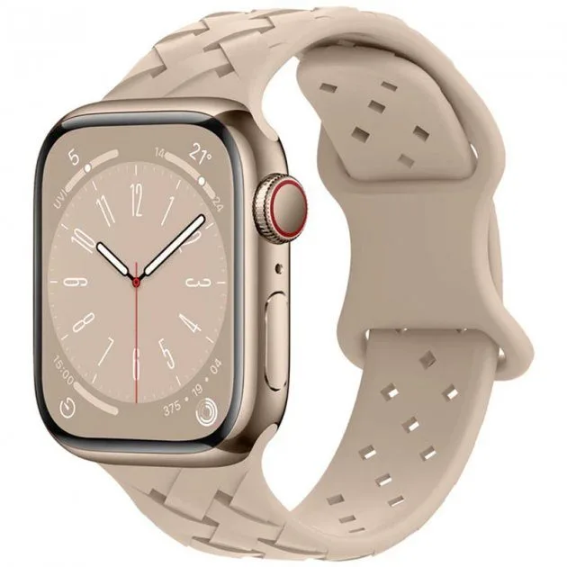 [6931474792945] Apple Watch 38mm / Watch 40mm / Watch 41mm HOCO WA16 bamboo strap beige