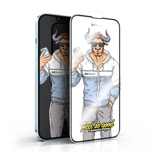 Samsung Galaxy S21 FE OX Warrior Mr. Fashion 2.5D üvegfólia átlátszó