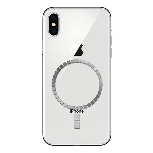 magsafe kompatibilis univerzális fém korong stabilizátorral szürke