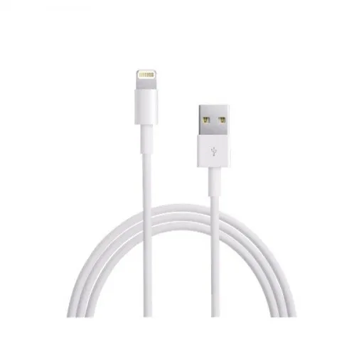 Apple Lightning kábel (Fehér) - 2m - ECO csomagolás
