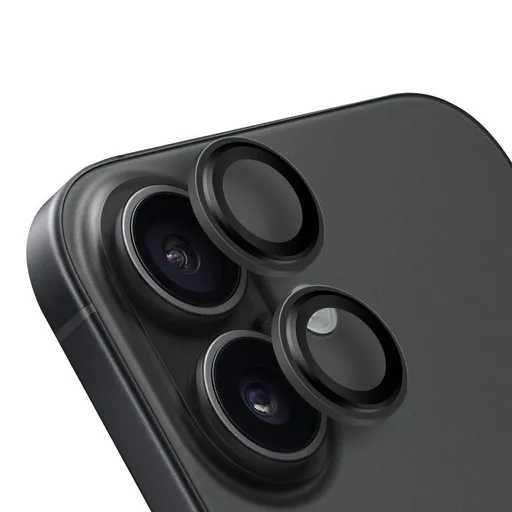 Apple iPhone 16 & iPhone 16 Plus OBAL:ME kameravédő (Fekete)