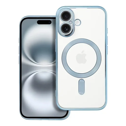 Apple iPhone 16 electro mag magsafe hátlap tok (Kék)
